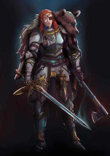 Vanessa - Paladin of Conquest